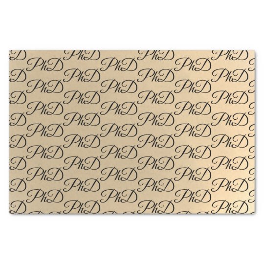 Doctorate degree paper picture