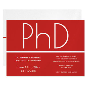 Phd Graduation Party Invitation Wording 8