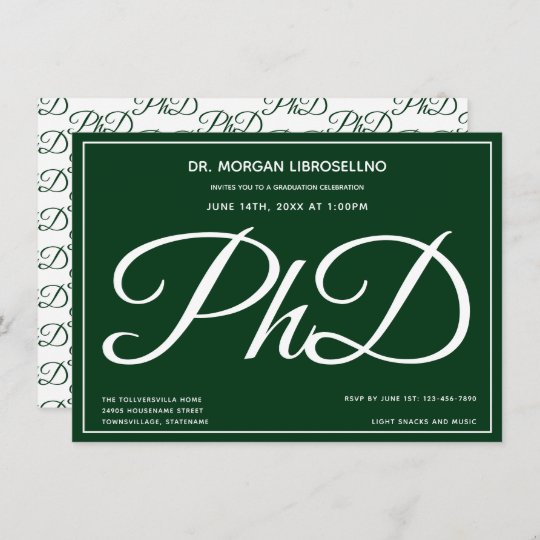 phd degree green card