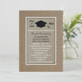 PhD Doctoral Graduation Announcement Invitation | Zazzle