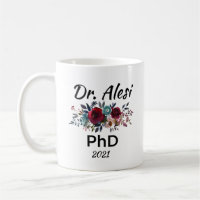 PhD Doctorate Degree - Graduation Custom Name Mug