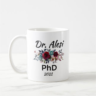 PhD Doctorate Degree - Graduation Custom Name Mug