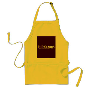 PhD Genius Gifts Adult Apron
