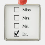 Phd Gifts For Women Metal Ornament at Zazzle