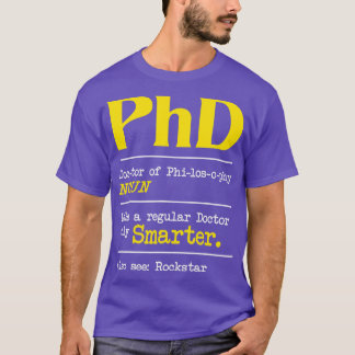 PhD Graduate Ph T-Shirt