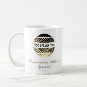 PhD graduation day defense party Coffee Mug