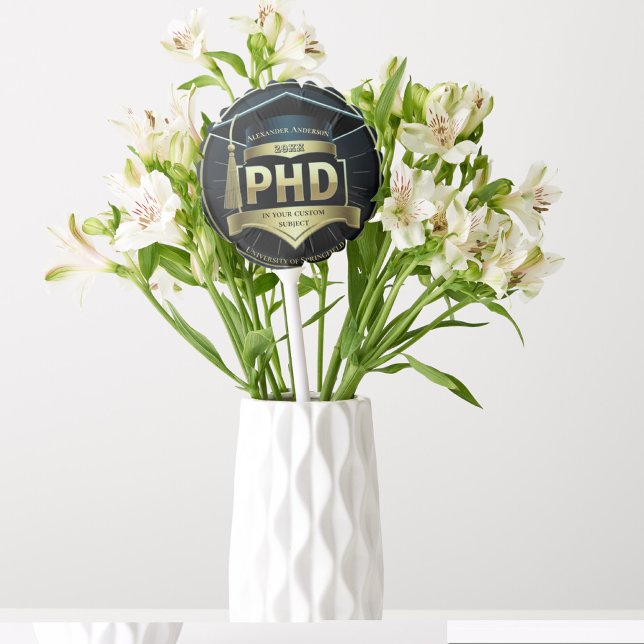 Phd graduation doctoral thesis decoration  balloon (Creator Uploaded)