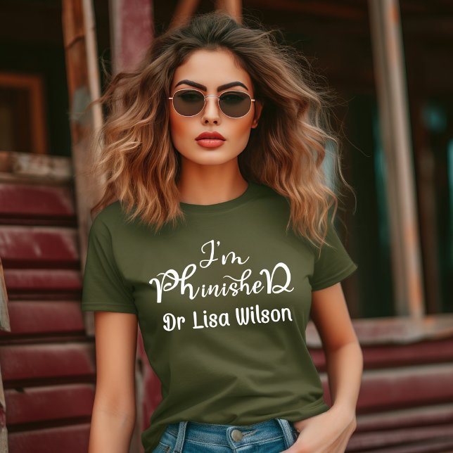 PhD Graduation  T-Shirt (Creator Uploaded)