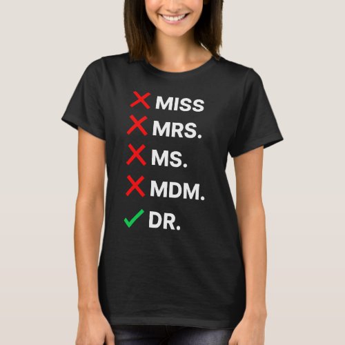 PhD Graduation T_shirt