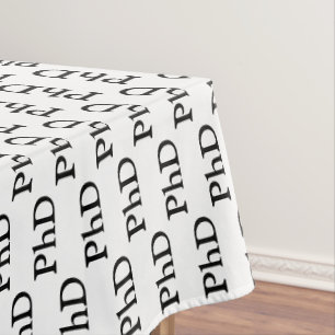 PhD Graduation Tablecloth