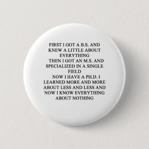 PHD joke Button