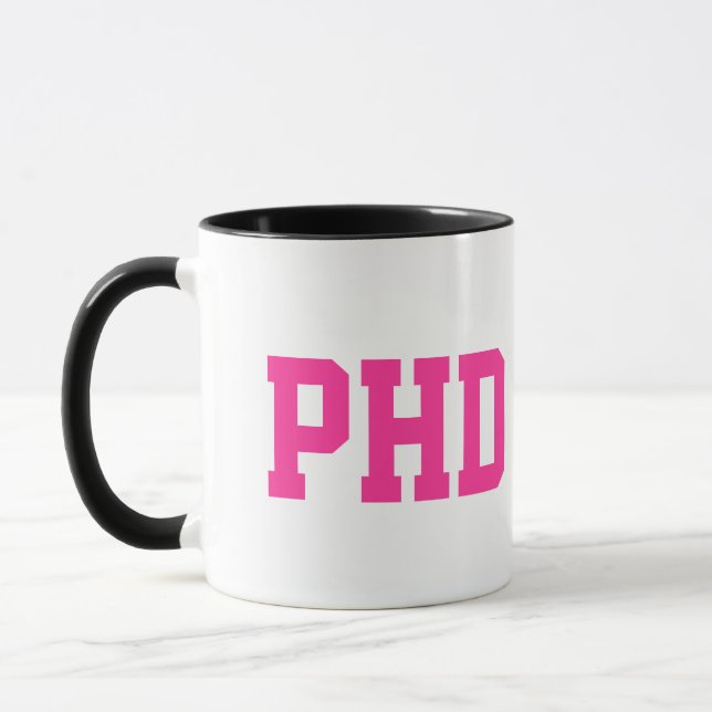 PhD Mug (Left)