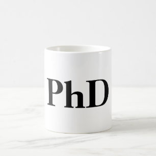 PhD mug