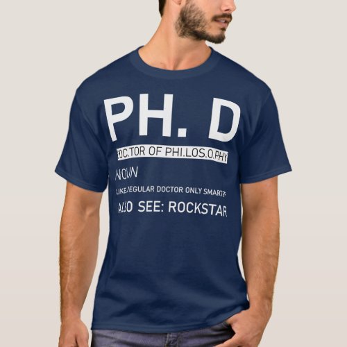 PhD Philosophy 5 T_Shirt