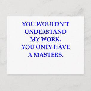 phd postcard