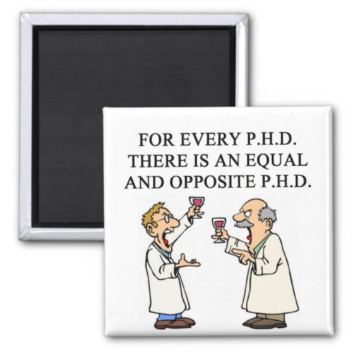 PHD proverb Magnet