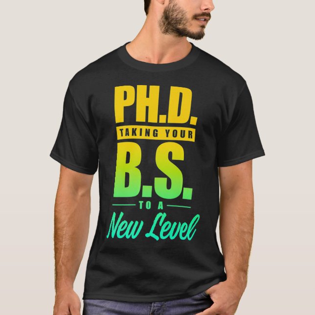 PhD Student Dissertation Doctorate Graduation Prem T-Shirt (Front)