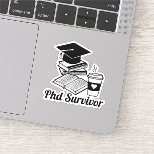 Phd Survivor Sticker