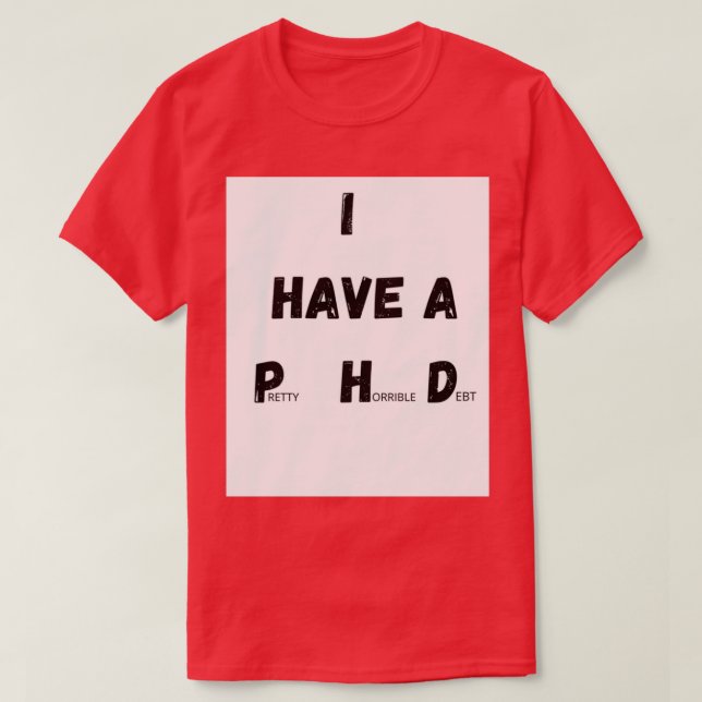 PHD Uniform T-Shirt (Design Front)