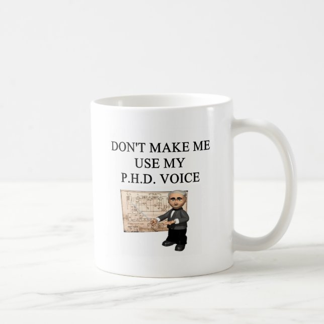 PHD voice Coffee Mug (Right)