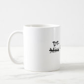 PhD women graduation, Dr Know-It-All Mug (Left)