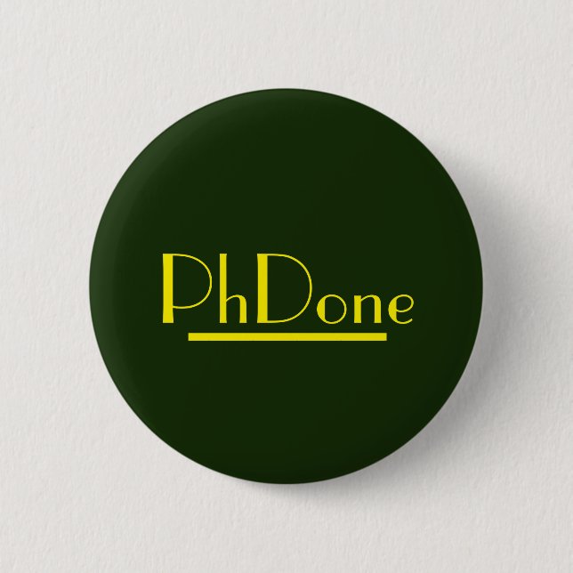 PhDone green/yellow Button (Front)