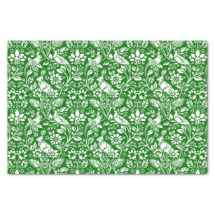 Ornate Arabesque Pattern - Emerald Green Wrapping Paper | Zazzle