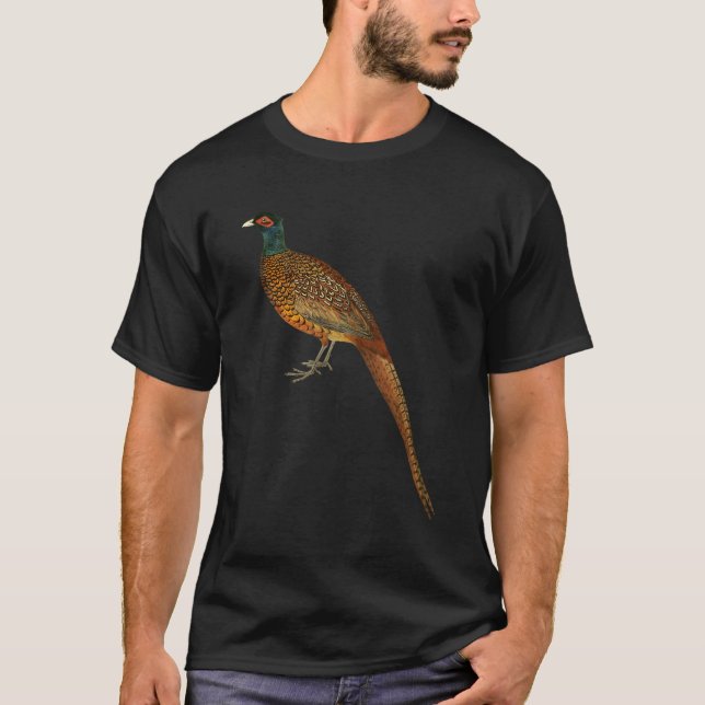 Pheasant Bird T-Shirt (Front)