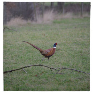 Pheasant Cloth Napkin