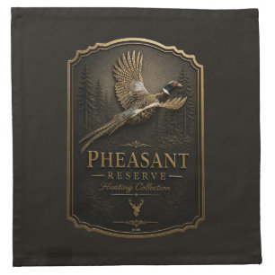 Pheasant Cloth Napkin