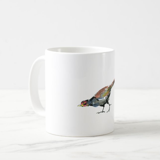 Pheasant Coffee Mug (Front Left)