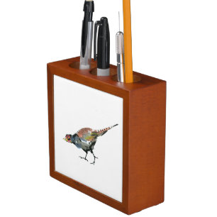 Pheasant Desk Organizer