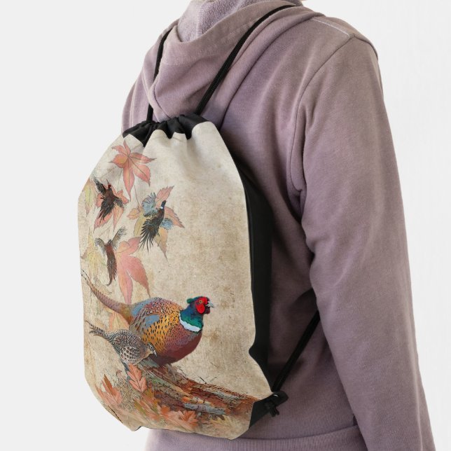 Pheasant  Drawstring Bag (Insitu)