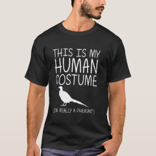 Pheasant Easy Halloween Human Costume Bird Monal D T-Shirt