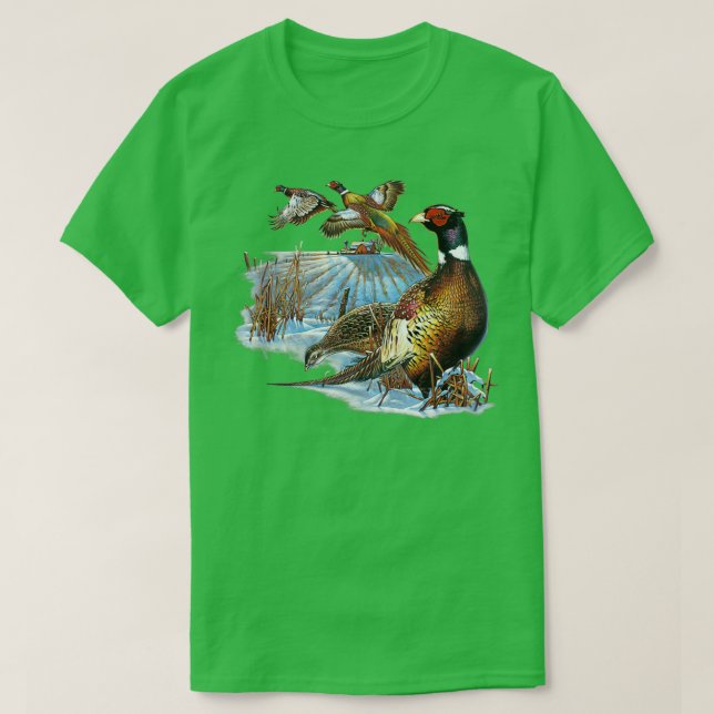 Pheasant Farm T-Shirt (Design Front)