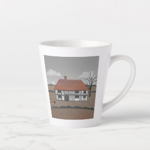 Pheasant Farmhouse Latte Mug