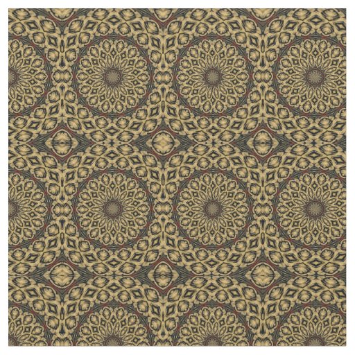 Pheasant Feather Kaleidoscope Fabric