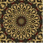 Pheasant Feathers Kaleidoscope Cutout<br><div class="desc">This gorgeous Pheasant Feathers Kaleidoscope was created from a photograph I took of stunning pheasant feathers (on a live bird... no birds were harmed for this photo).  You can add your own words/pictures via Zazzle's great customization tools.</div>