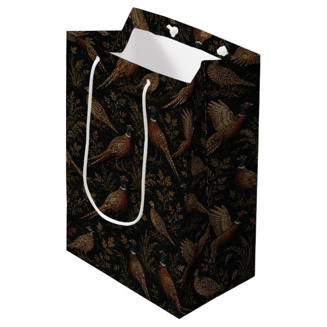  Pheasant Heritage Medium Gift Bag (Front Angled)
