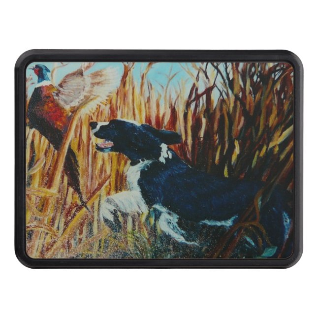 Pheasant hunters trailer hitch cover (Front)
