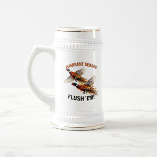 Pheasant Hunting  Beer Stein