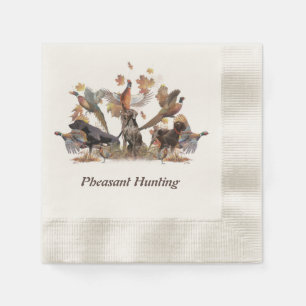 Pheasant Hunting     Napkins