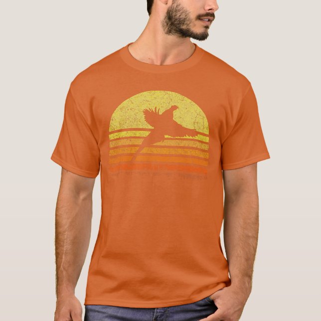 Pheasant Hunting South Dakota Upland Bird Game Hun T-Shirt (Front)