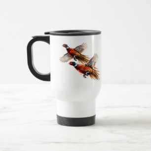 Pheasant Hunting Travel Mug
