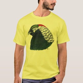 Pheasant:  Lady Amherst Rooster T-Shirt