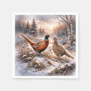 Pheasant napkins