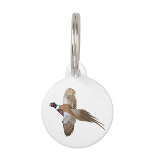 Pheasant Pet ID Tag
