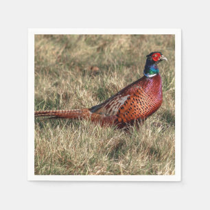 Pheasant Photo Napkins