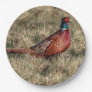 Pheasant Photo Paper Plates
