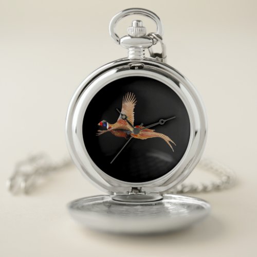 Pheasant Pocket Watch Pheasant Hunter Gifts Pocket Watch